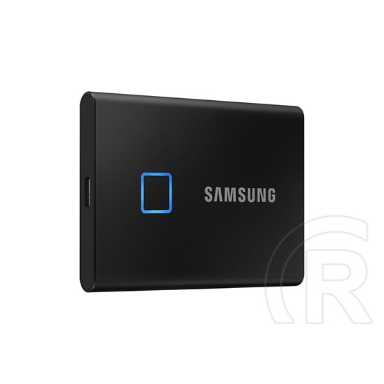 1 TB Samsung T7 Touch ujjlenyomatolvasós külső SSD (USB 3.2, fekete)