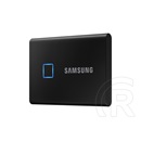 1 TB Samsung T7 Touch ujjlenyomatolvasós külső SSD (USB 3.2, fekete)