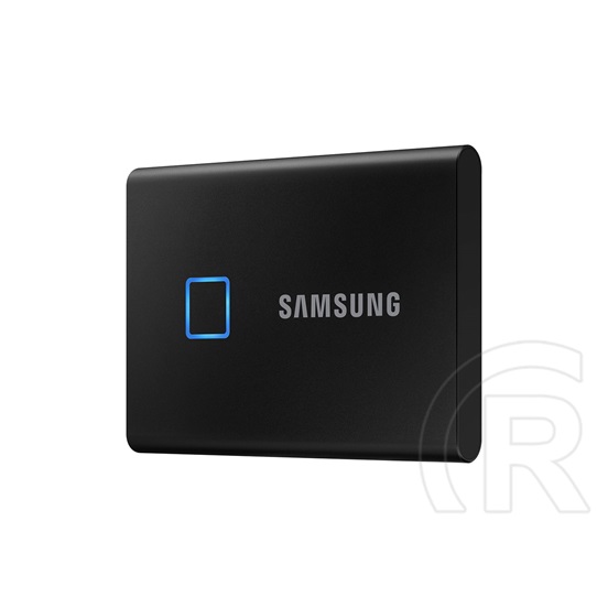 1 TB Samsung T7 Touch ujjlenyomatolvasós külső SSD (USB 3.2, fekete)