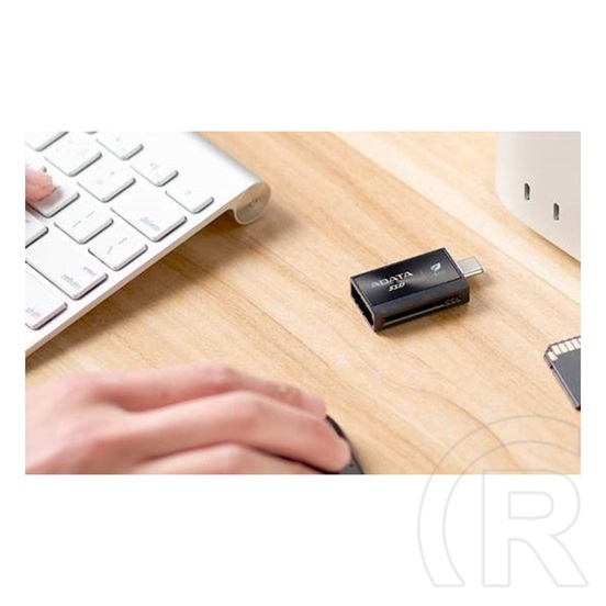 1 TB ADATA SC730 SSD (külső, USB 3.2, Type-A+Type-C, fekete)