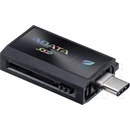 1 TB ADATA SC730 SSD (külső, USB 3.2, Type-A+Type-C, fekete)