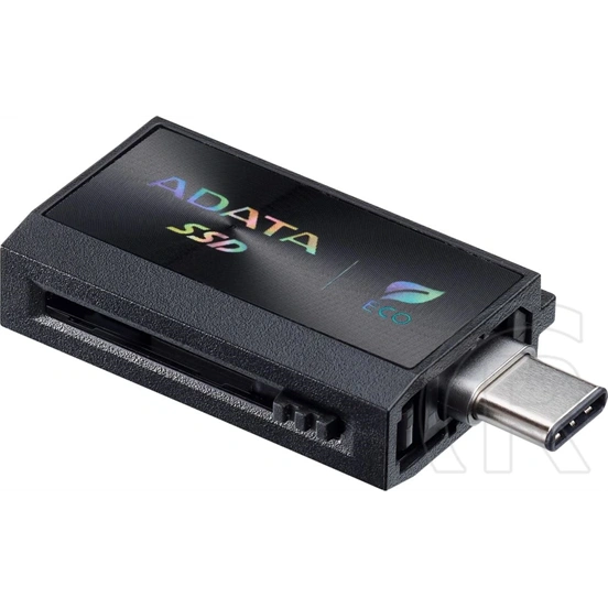 1 TB ADATA SC730 SSD (külső, USB 3.2, Type-A+Type-C, fekete)