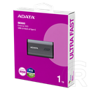 1 TB ADATA SE880 Elite külső SSD (USB 3.2, Type-C, szürke)