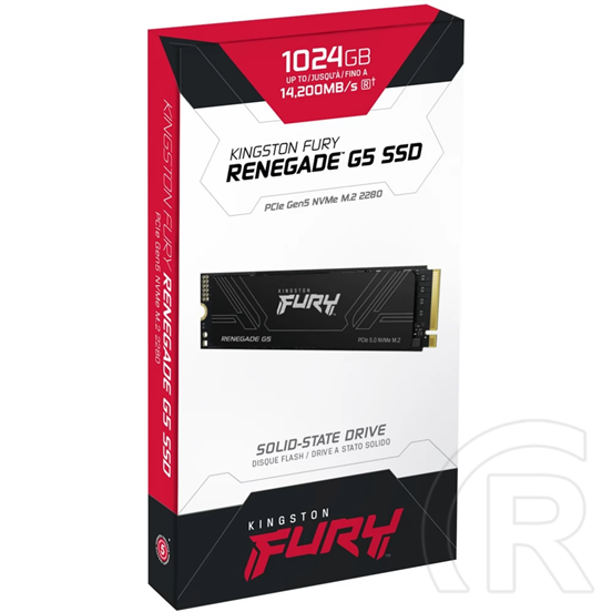 1 TB Kingston Fury Renegade G5 NVMe SSD (M.2, 2280, PCIe 5.0)