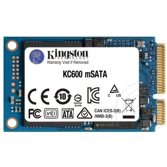 1 TB Kingston KC600 SSD (mSATA, SATA 6Gb/s)