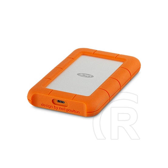 1 TB LaCie Rugged USB-C HDD (2,5", USB 3.1 Type-C)