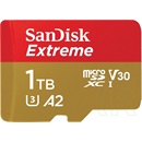 1 TB MicroSDXC Card SanDisk Extreme (190 MB/s, Class 10, U3, V30)