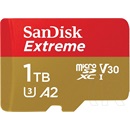 1 TB MicroSDXC Card SanDisk Extreme (190 MB/s, Class 10, U3, V30)