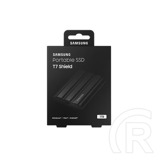 1 TB Samsung T7 Shield külső SSD (USB 3.2, fekete)