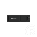 1 TB Silicon Power PX10 hordozható SSD (USB 3.2 Gen 2, alumínium, fekete, rózsaszín)