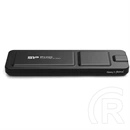 1 TB Silicon Power PX10 hordozható SSD (USB 3.2 Gen 2, alumínium, fekete, rózsaszín)