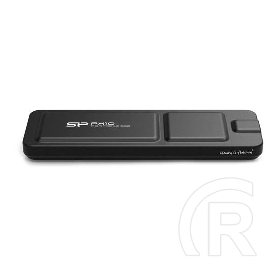 1 TB Silicon Power PX10 hordozható SSD (USB 3.2 Gen 2, alumínium, fekete, rózsaszín)