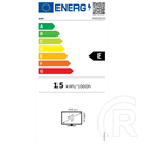 21,5" Acer monitor  KA222QE0BI (IPS, 16:9, D-SUB+HDMI, 1920x1080)