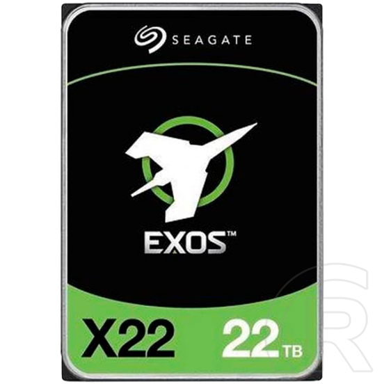 22 TB Seagate Exos X22 HDD (3,5", SATA3, 7200 rpm, 256 MB cache)