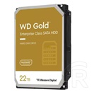 22 TB Western Digital Gold HDD (3,5", SATA3, 7200 rpm, 512 MB cache)