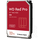 22 TB Western Digital Red Pro HDD (3,5", SATA3, 7200 rpm, 512 MB cache)