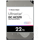 22 TB Western Digital Ultrastart DC HC570 HDD (3,5", SATA3, 7200 rpm, 512 MB cache)