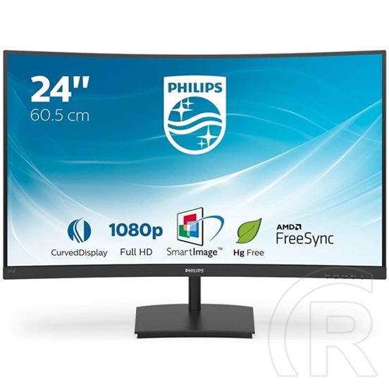 23,6" Philips 241E1SC Ívelt monitor