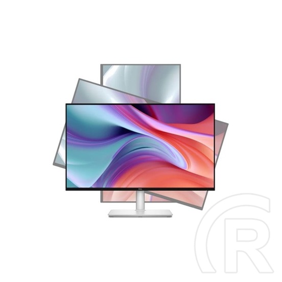 23,8" Dell S2425HSM monitor (IPS, 1920x1080, HDMI, 100x100mm VESA, dönthető, forgatható, fehér)