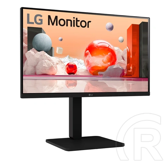 23,8" LG 24BA550-B monitor (IPS, 1920x1080, 100 Hz, DP+HDMI+VGA)