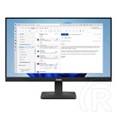 23,8" Lenovo ThinkVision S24-4e monitor (IPS, 1920x1080, 100Hz, HDMI, VGA, fekete)