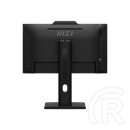 23,8" MSI MP242PMG monitor (IPS, 1920x1080, 120Hz, DP+HDMI+VGA, webkamera, 100x100 VESA, fekete)