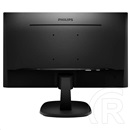 23,8" Philips 243V7QDSB monitor (IPS, 1920x1080, HDMI+DVI+VGA)