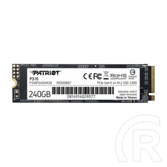 240GB Patriot P310 SSD (M.2, 2280, PCIe)
