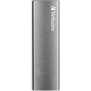 240 GB Verbatim Vx500 Portable SSD (USB 3.1, fém, szürke)