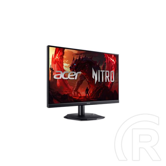 24,5" Acer KG251QX0biip monitor (VA, 1920x1080, 0,5ms, 200Hz, DP+2xHDMI, FreeSync, HDR, fekete)