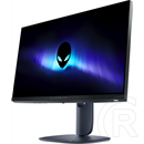 24,5" Dell Alienware AW2525HM monitor (Rapid IPS, 1920x1080, 1ms, DP+HDMI+USB, AMD FreeSync, szürke)