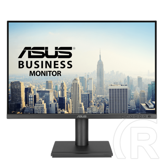24" ASUS BE248QF monitor (IPS, 1920x1200, 100Hz, DP+HDMI+D-Sub+DVI, hangszóró, webkamera, VESA 100x100, fekete)