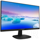 23,8" Philips 243V7QJABF monitor (IPS, 1920x1080, 75Hz, DP+HDMI+VGA)