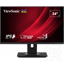 24" ViewSonic VG2448A-2 FHD IPS monitor (100Hz, fekete)