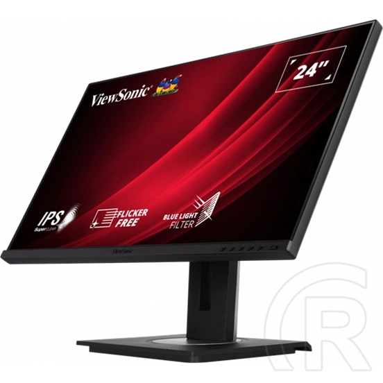 24" ViewSonic VG2448A-2 FHD IPS monitor (100Hz, fekete)
