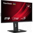 24" ViewSonic VG2448A-2 FHD IPS monitor (100Hz, fekete)