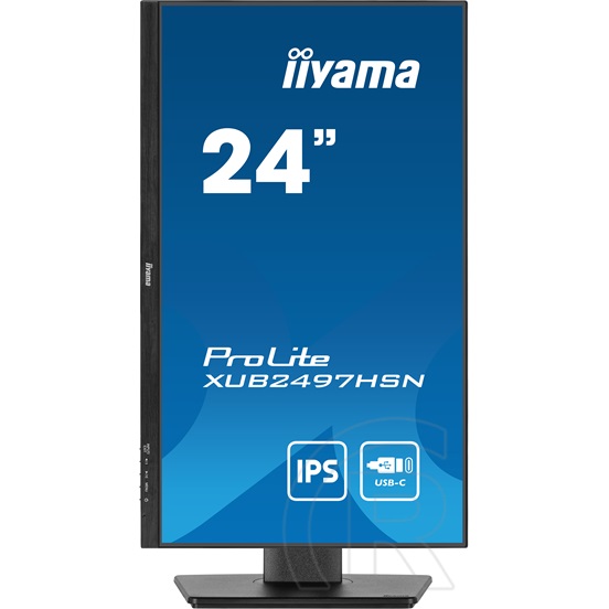 24" iiyama ProLite XUB2493HS-B6 IPS LED monitor (IPS, 1920x1080, 100Hz, DP+HDMI)