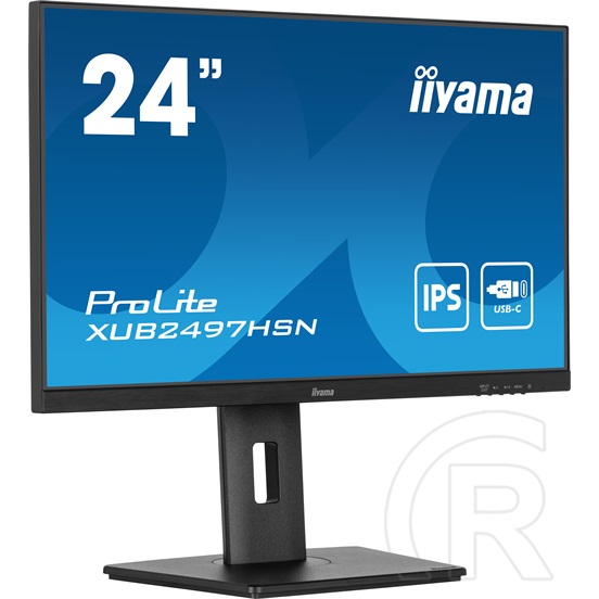 24" iiyama ProLite XUB2493HS-B6 IPS LED monitor (IPS, 1920x1080, 100Hz, DP+HDMI)