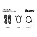 24" iiyama ProLite XUB2493HS-B6 IPS LED monitor (IPS, 1920x1080, 100Hz, DP+HDMI)