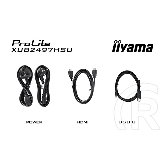 24" iiyama ProLite XUB2493HS-B6 IPS LED monitor (IPS, 1920x1080, 100Hz, DP+HDMI)
