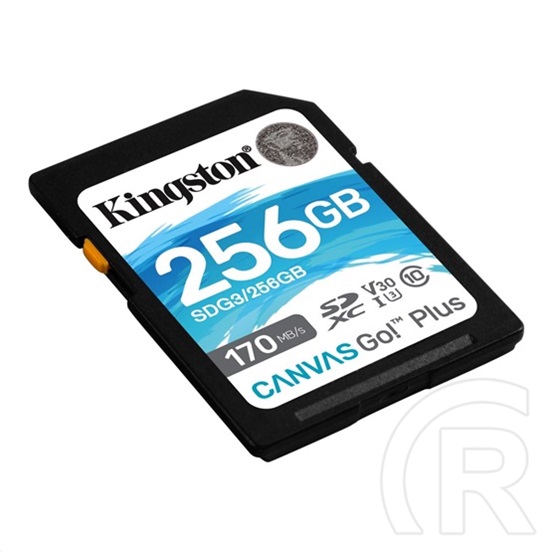 256GB SDXC Card Kingston Canvas Go! Plus (Class 10, UHS-I U3)