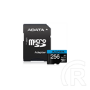 256 GB MicroSDXC ADATA Premier memóriakártya (100 MB/s, Class 10, U1, V10, A1)