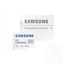 256 GB MicroSDXC Card Samsung Pro Endurance (100 MB/s, Class 10, U3, V30)