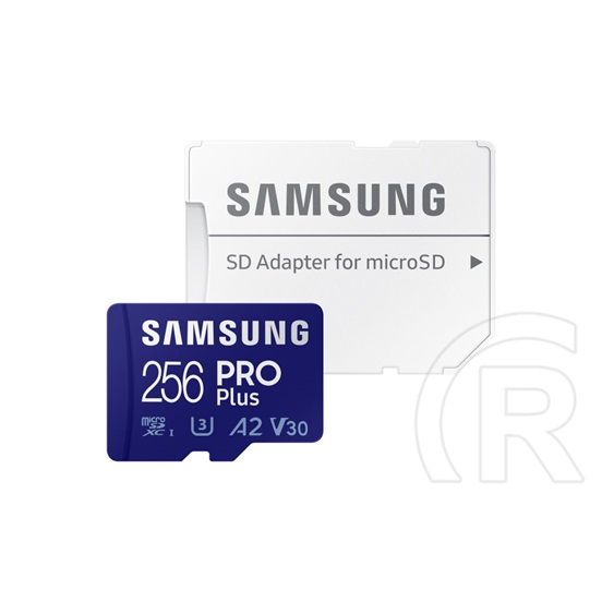 256 GB MicroSDXC Card Samsung Pro Plus (160 MB/s, Class 10, UHS-I U3, V30, A2)