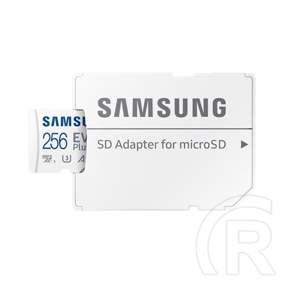 256 GB MicroSDXC Samsung EVO Plus memóriakártya (Class 10, UHS-1, SD adapter)