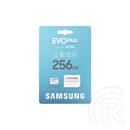 256 GB MicroSDXC Samsung EVO Plus memóriakártya (Class 10, UHS-1, SD adapter)