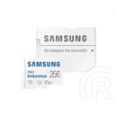 256 GB MicroSDXC Samsung Pro Endurance memóriakártya (100 MB/s, Class 10, U3, V30)