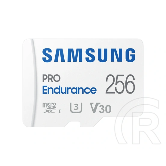 256 GB MicroSDXC Samsung Pro Endurance memóriakártya (100 MB/s, Class 10, U3, V30)
