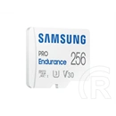 256 GB MicroSDXC Samsung Pro Endurance memóriakártya (100 MB/s, Class 10, U3, V30)