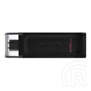 256 GB Pendrive USB-C 3.2 Gen 1 Kingston DataTraveler 70 fekete